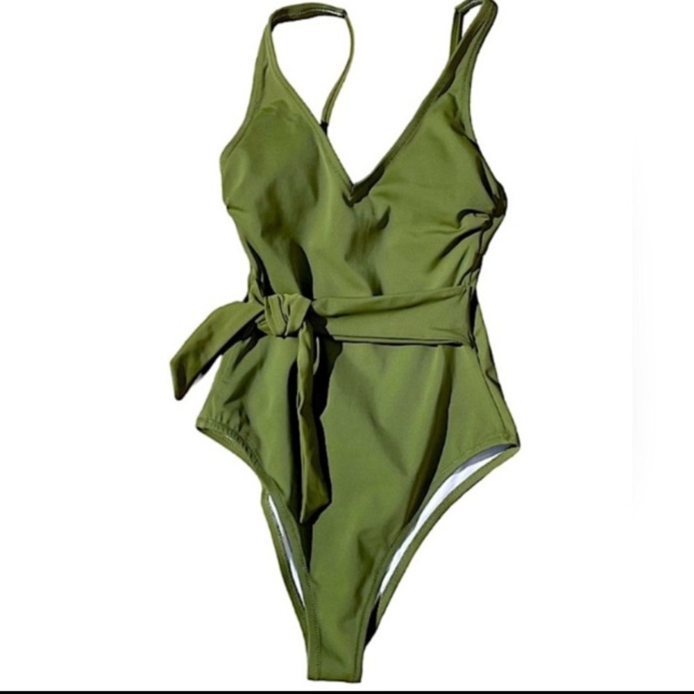 Modern Side Tie Swimsuit